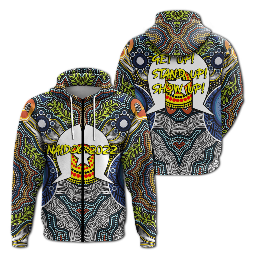 naidoc-week-2022-get-up-stand-up-show-up-aboriginal-dot-art-hoodie