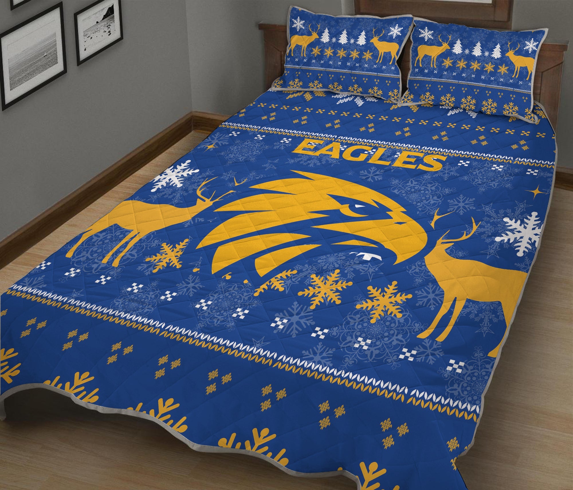 west-coast-eagles-club-quilt-bed-set-christmas-ugly-style