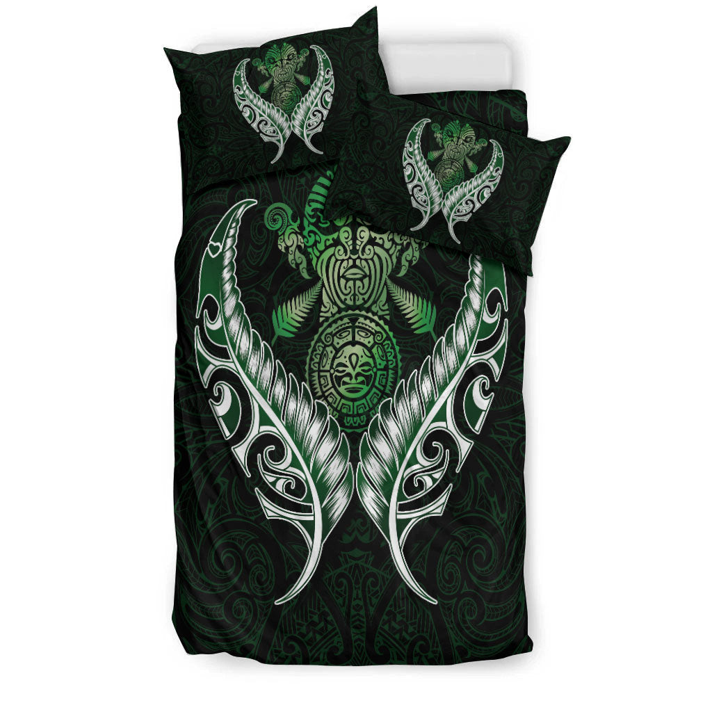 new-zealand-silver-fern-bedding-set-green