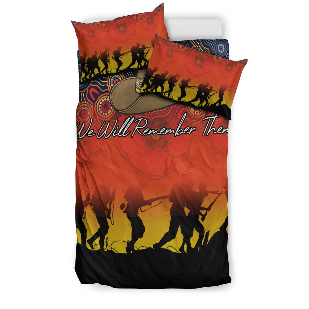 anzac-day-bedding-set-aboriginal-dot-painting-art