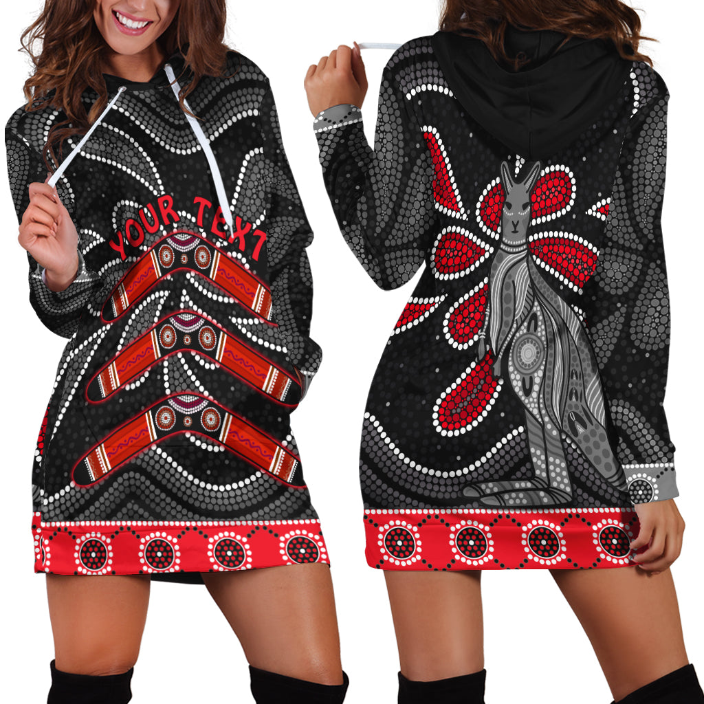 custom-personalised-aboriginal-boomerang-hoodie-dress-kangaroo-australia