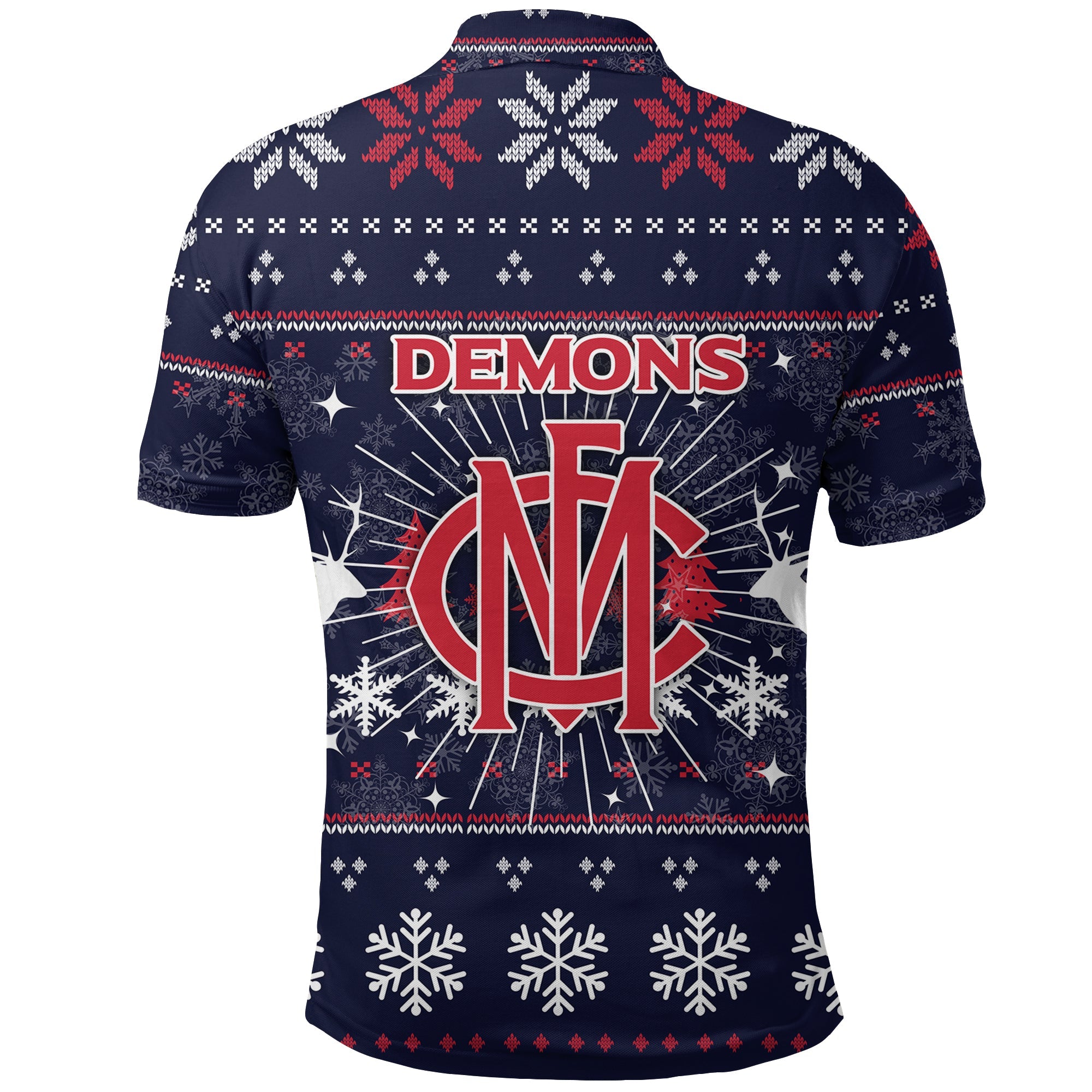 demons-polo-shirt-christmas-ugly-style