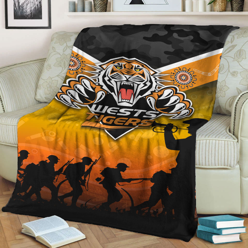 wests-tigers-anzac-day-indigenous-art-blanket