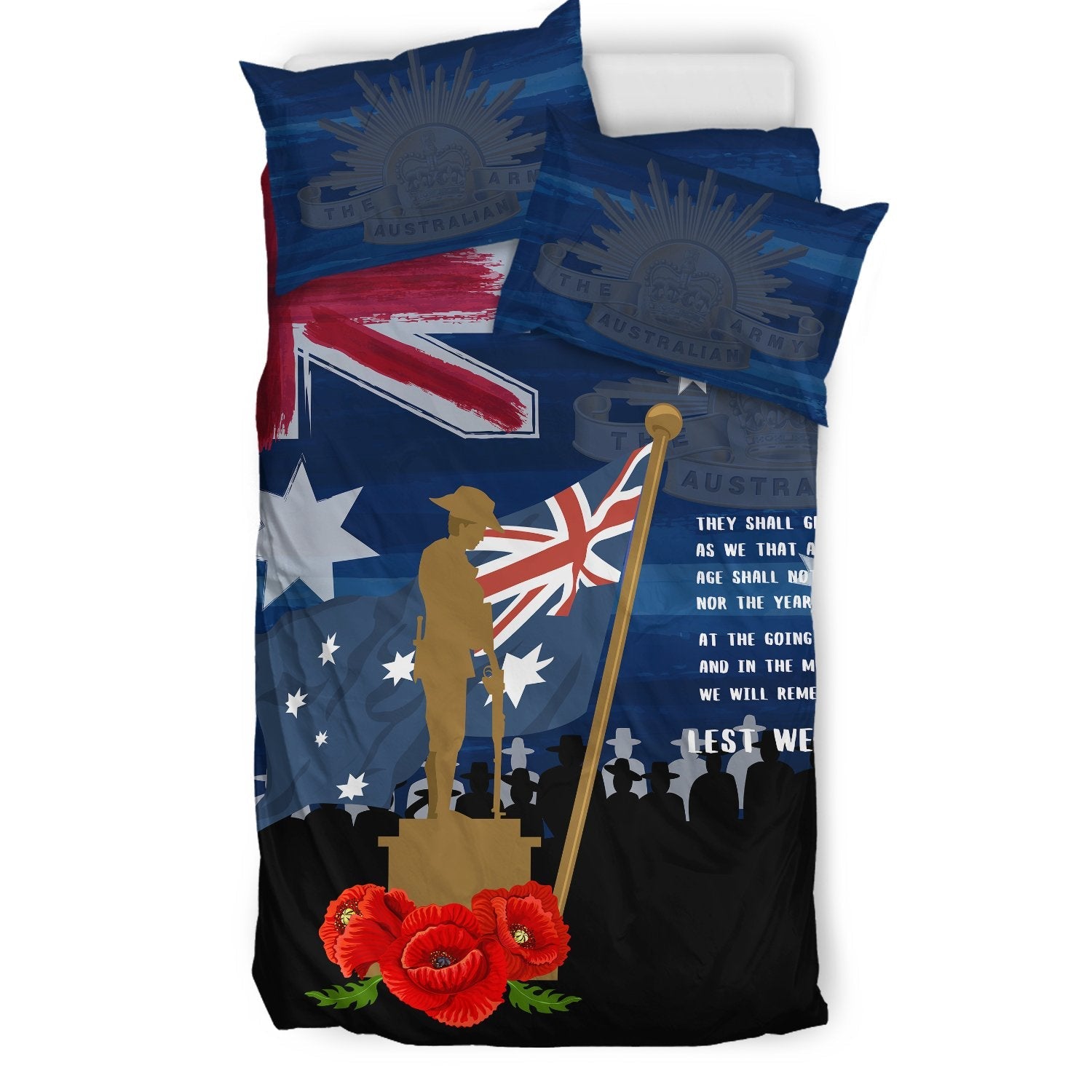 anzac-bedding-set-always-remember-australian-anzac-day