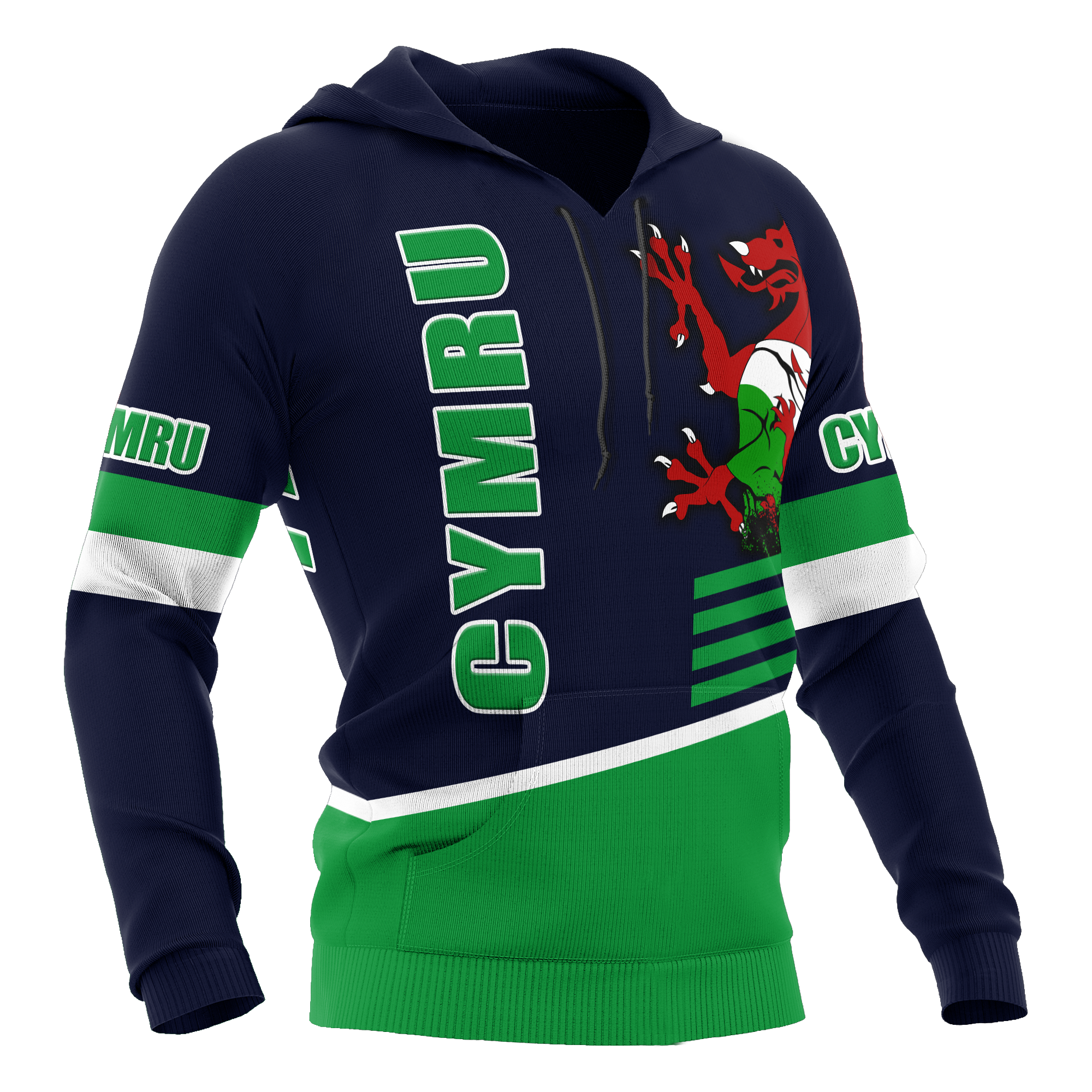 wales-hoodie-great-dragon-style