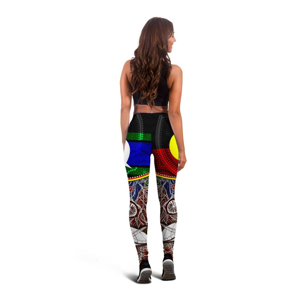 womens-legging-aboriginal-dot-in-naidoc-week-style