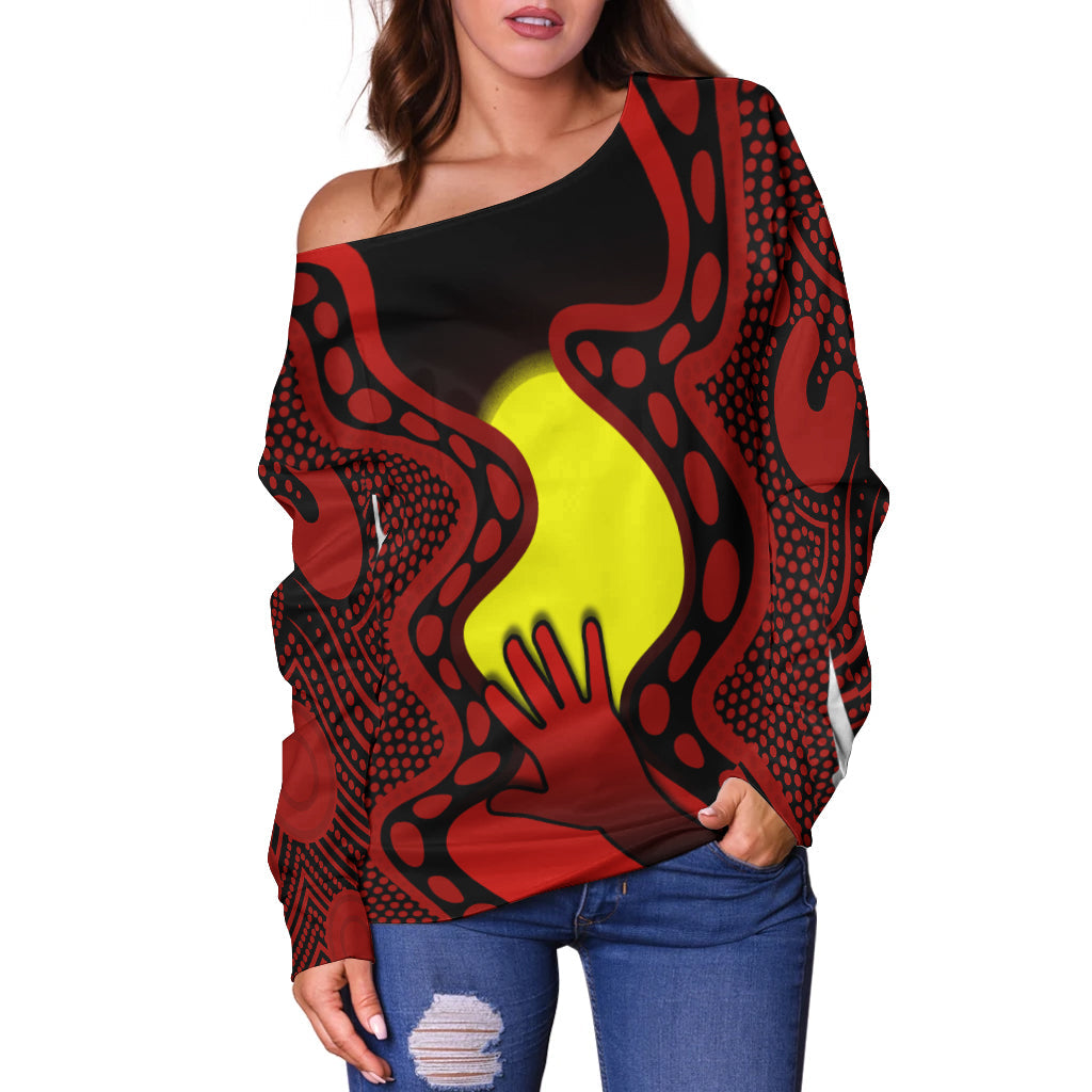 custom-personalised-aboriginal-australians-off-shoulder-sweater-simple-but-significant