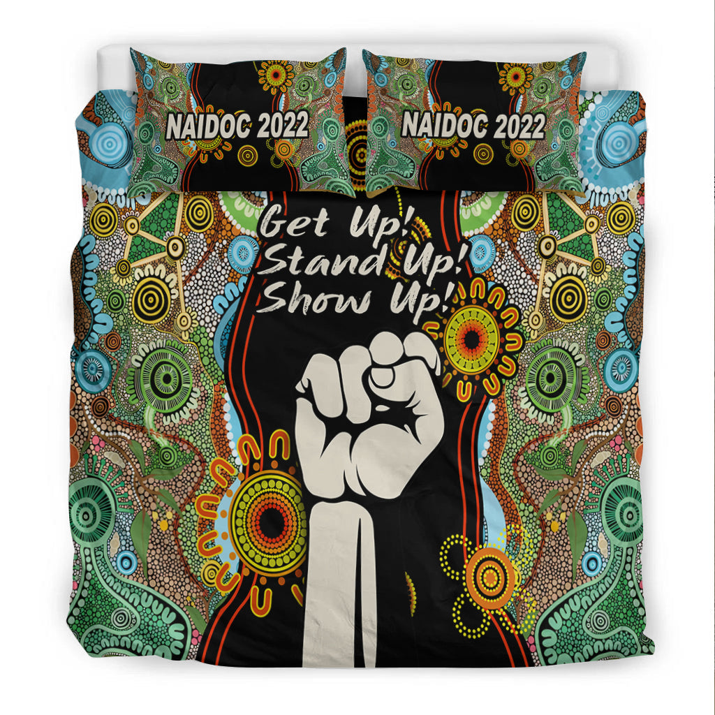 naidoc-2022-bedding-set-proud-history-of-getting-up-standing-up-and-showing-up