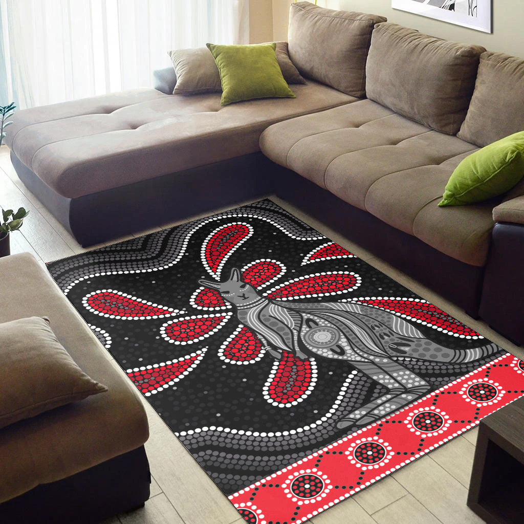 aboriginal-boomerang-area-rug-kangaroo-australia