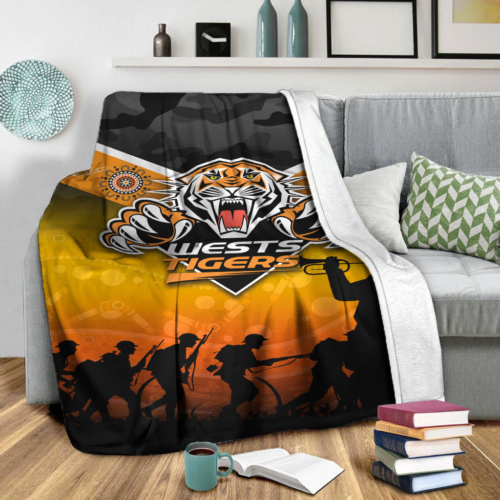 wests-tigers-anzac-day-indigenous-art-blanket