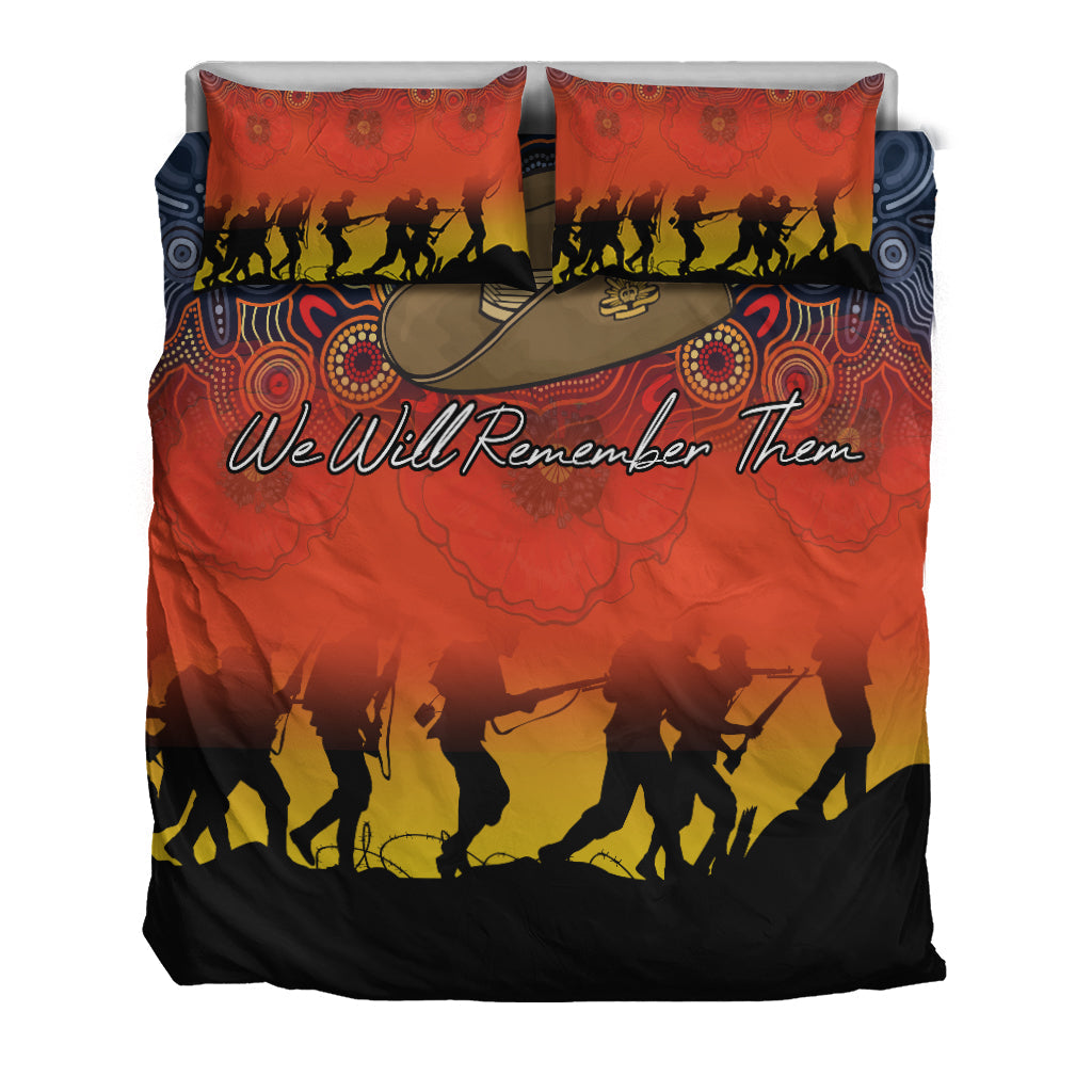 anzac-day-bedding-set-aboriginal-dot-painting-art