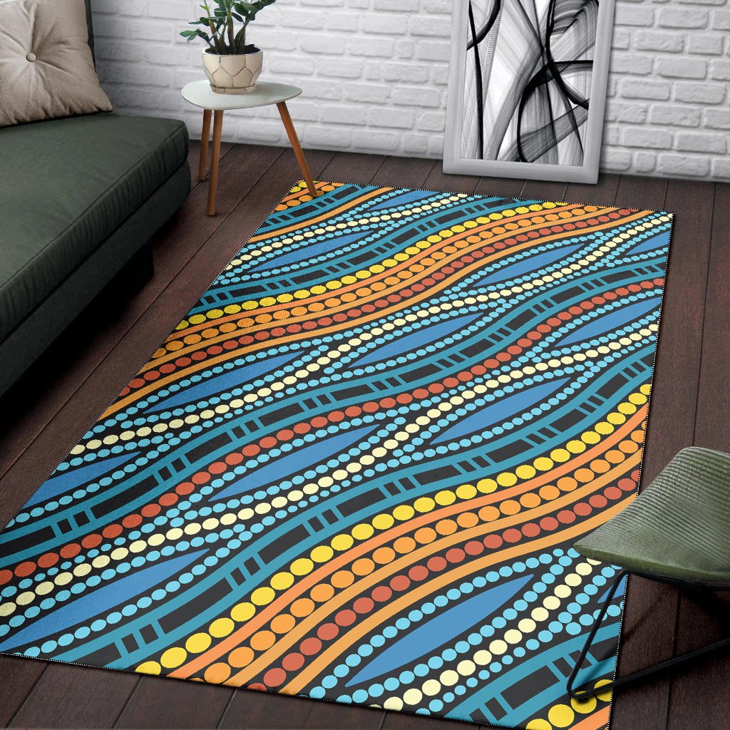 area-rug-aboriginal-pattern-ver04