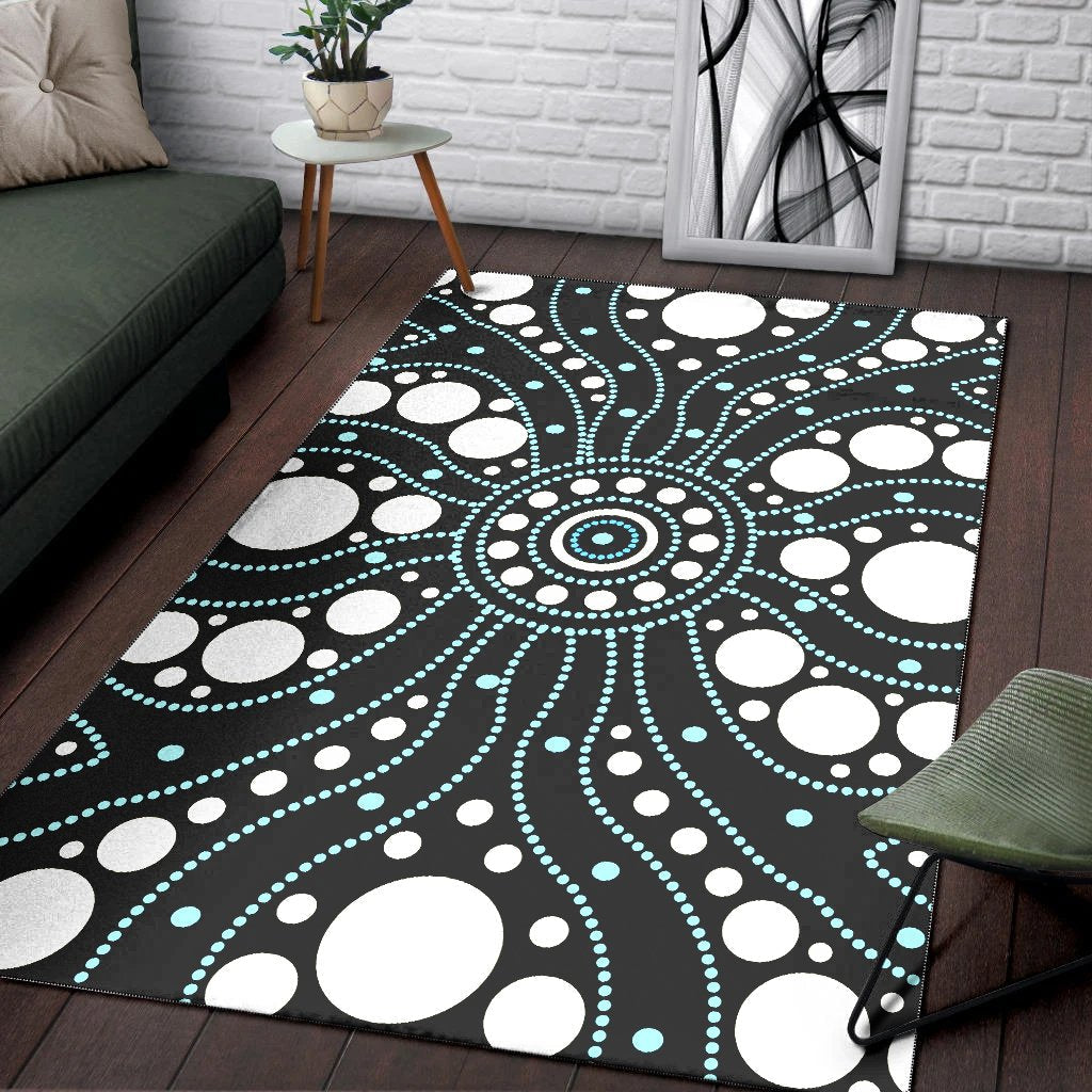 aboriginal-area-rug-dreamtime-white-dot-painting-aboriginal-style