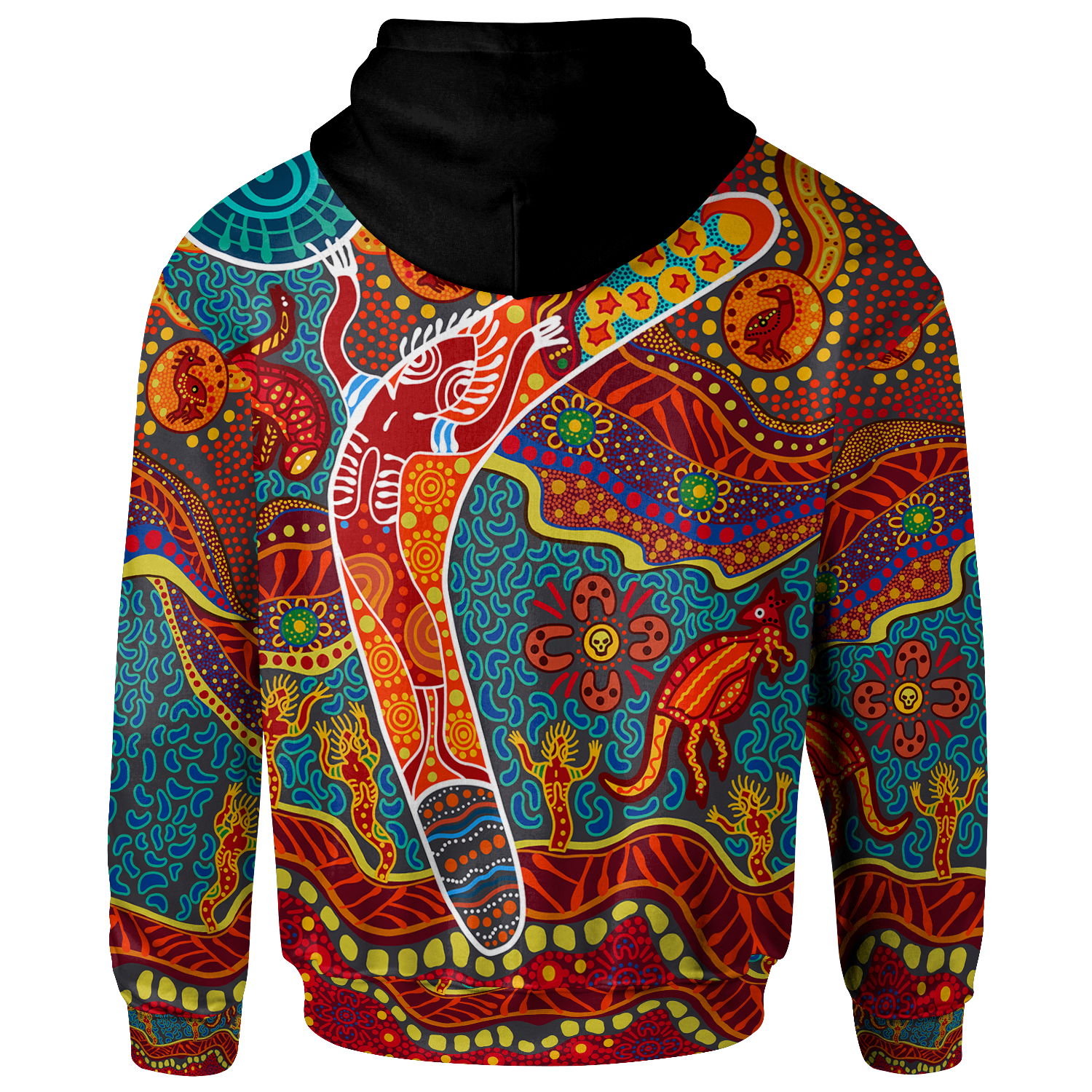 aboriginal-personalised-hoodie-indigenous-boomerang