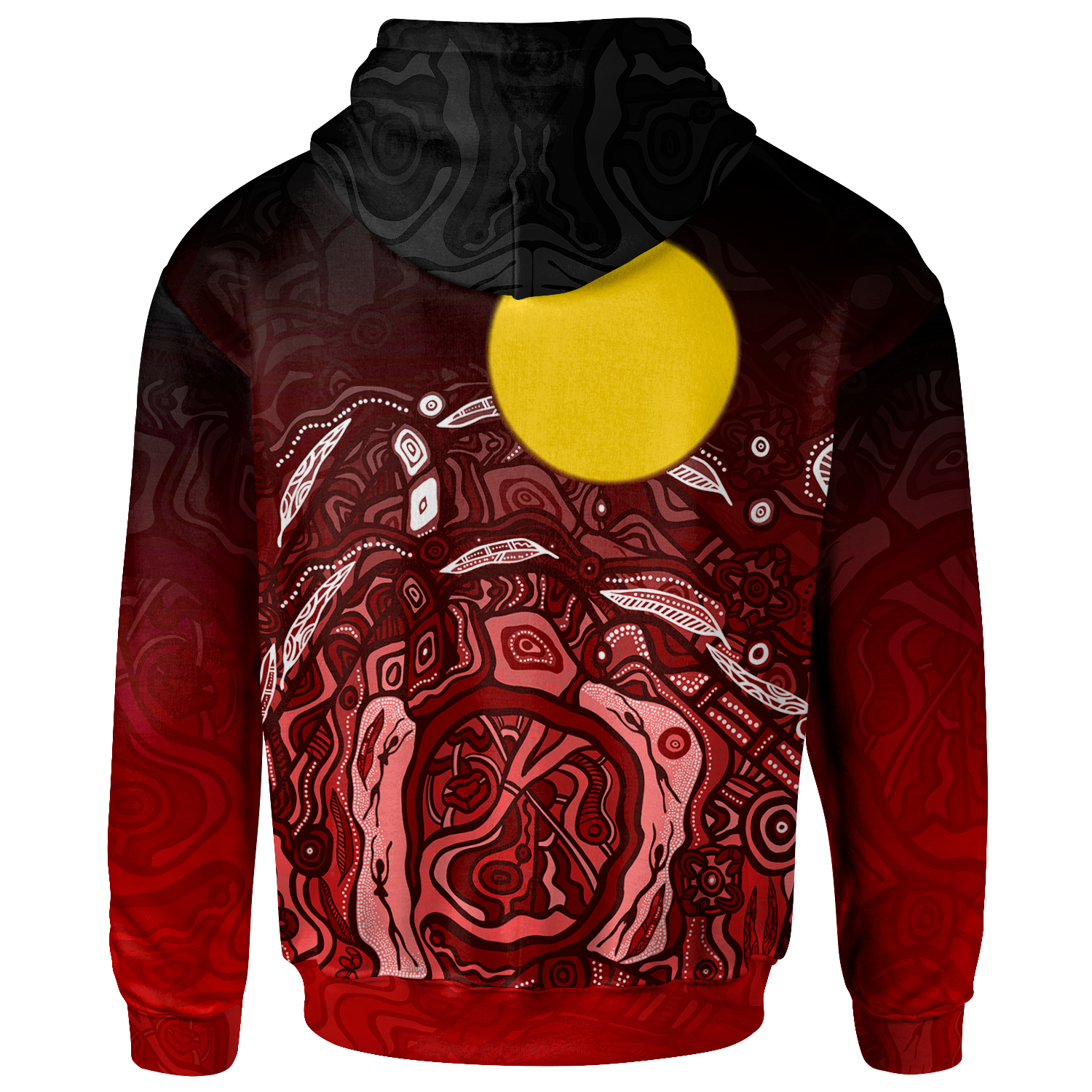 aboriginal-hoodie-red-landscape