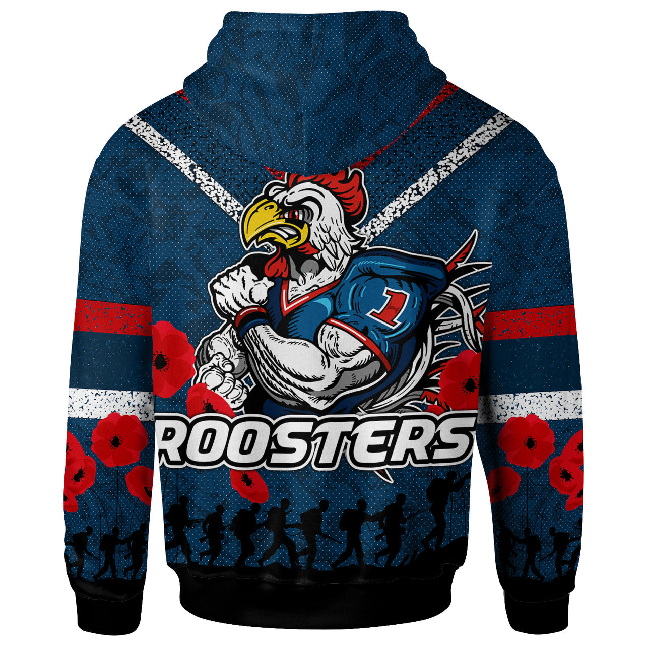 roosters-rugby-hoodie-custom-anzac-day-roosters-hoodie