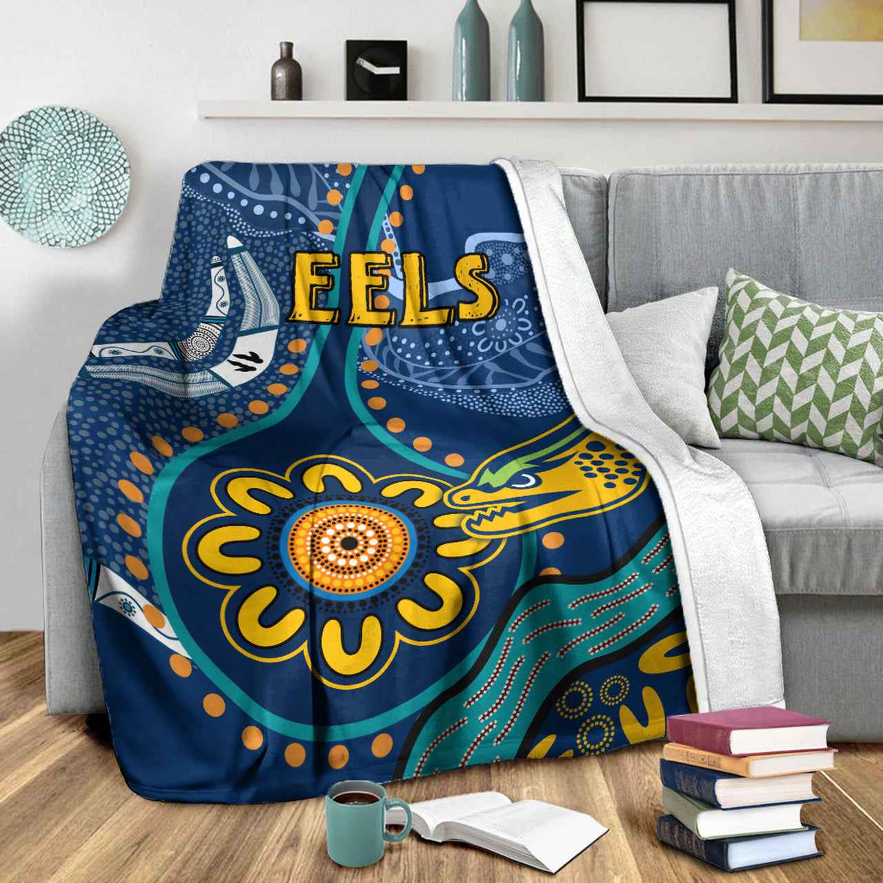 eels-rugby-blanket-custom-indigenous-eels-blanket