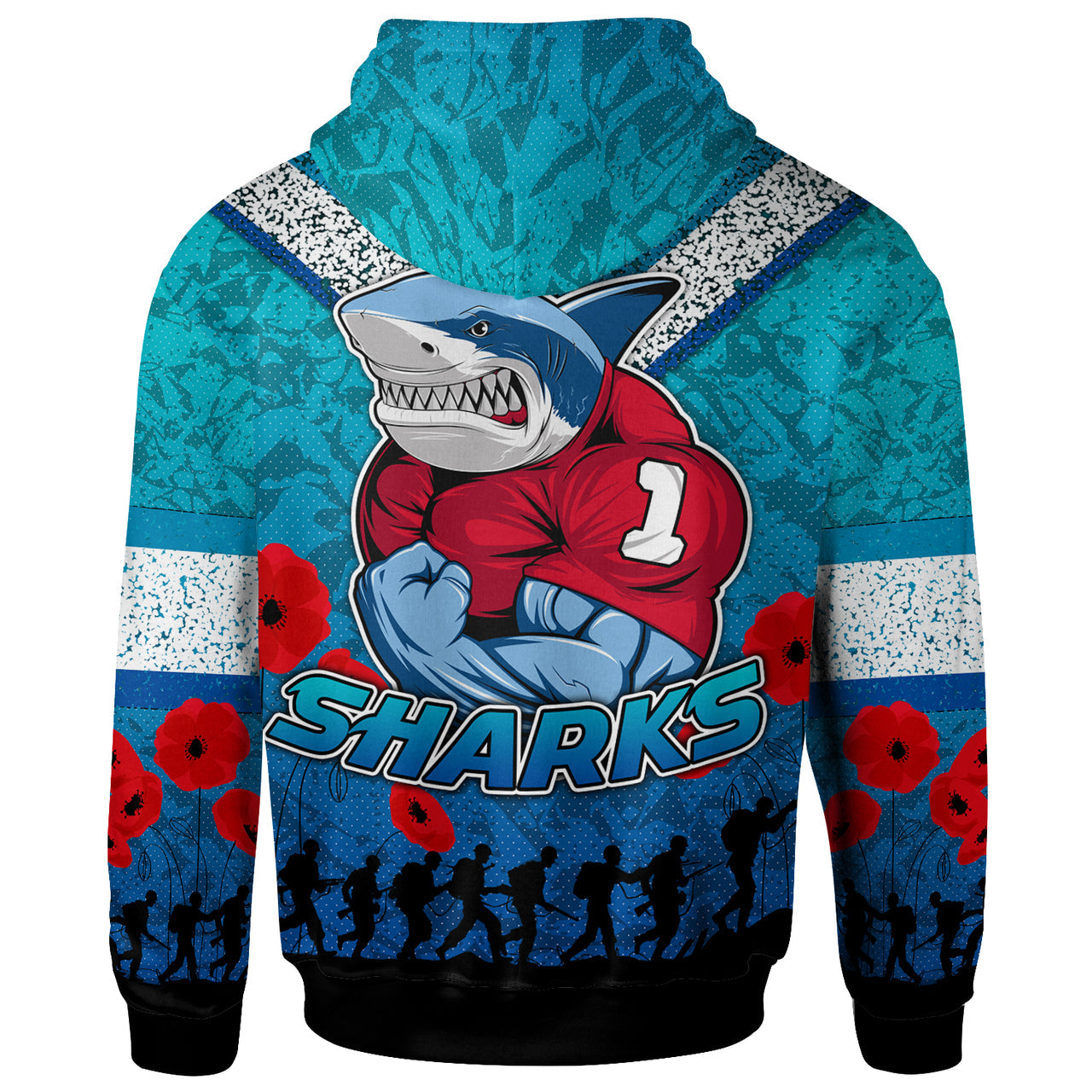 sharks-rugby-hoodie-custom-anzac-day-sharks-hoodie