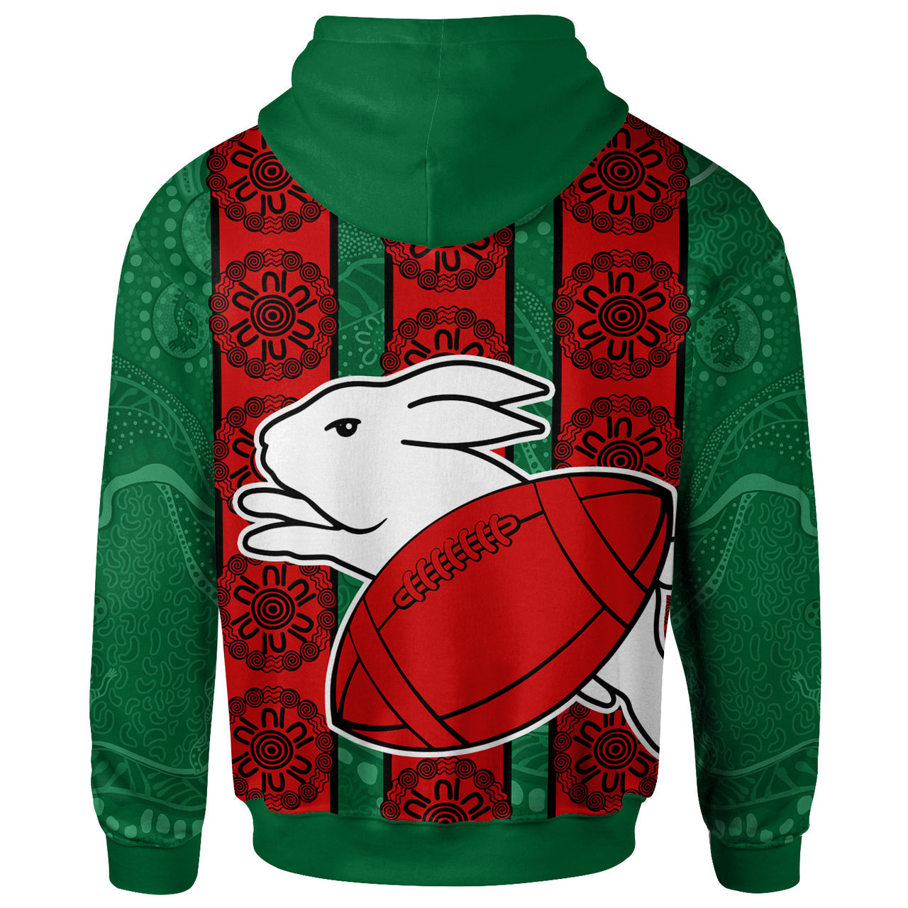 rabbitohs-rugby-hoodie-custom-indigenous-rabbitohs-hoodie