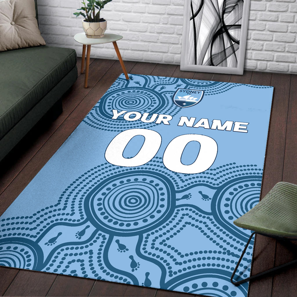 custom-personalised-sydney-area-rug-indigenous-dot-painting-art