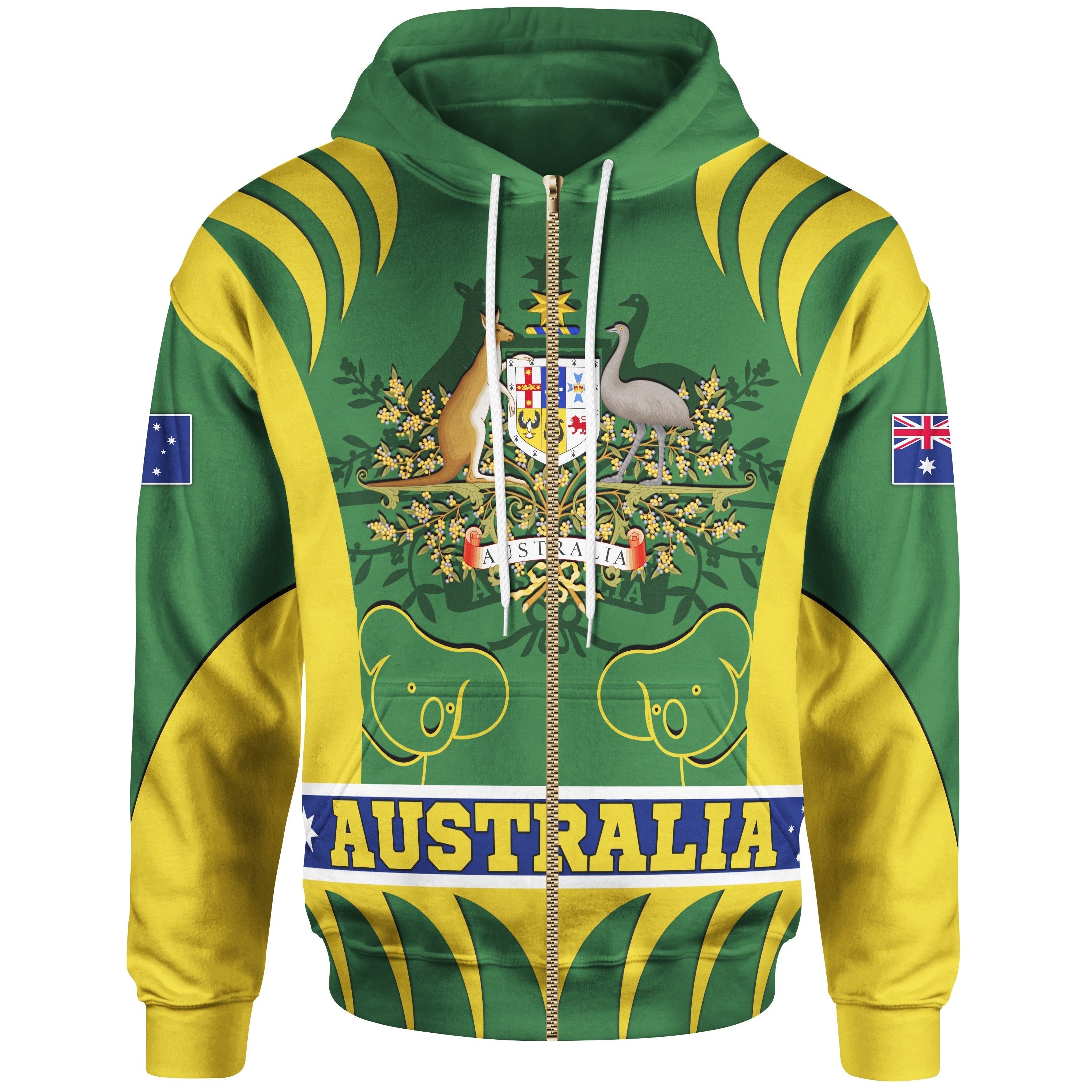 zip-up-hoodie-australian-coat-of-arms-zip-up-hoodie-koala