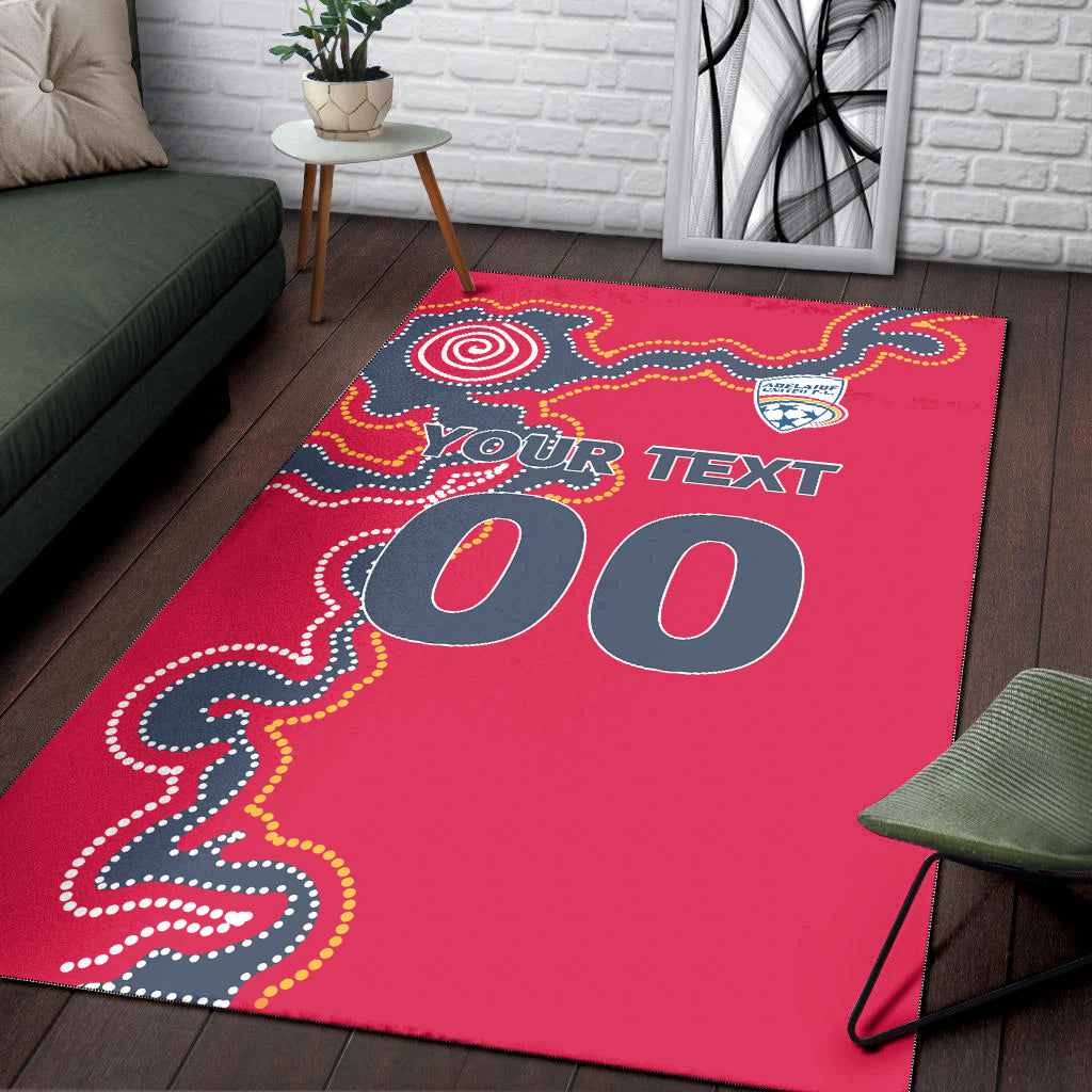 custom-personalised-adelaide-united-area-rug-indigenous-dot-painting-art