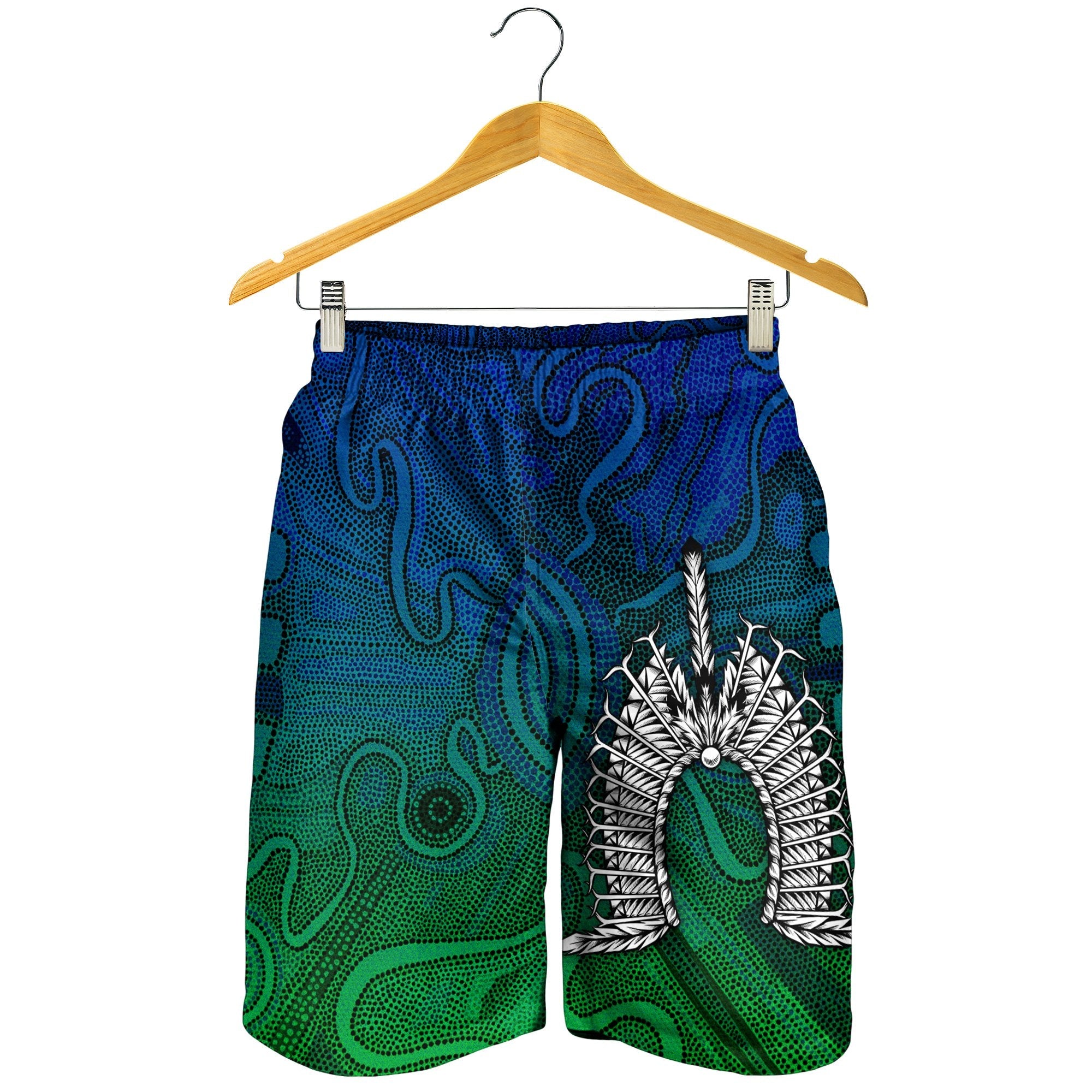 torres-strait-islander-mens-shorts-dhari-mask