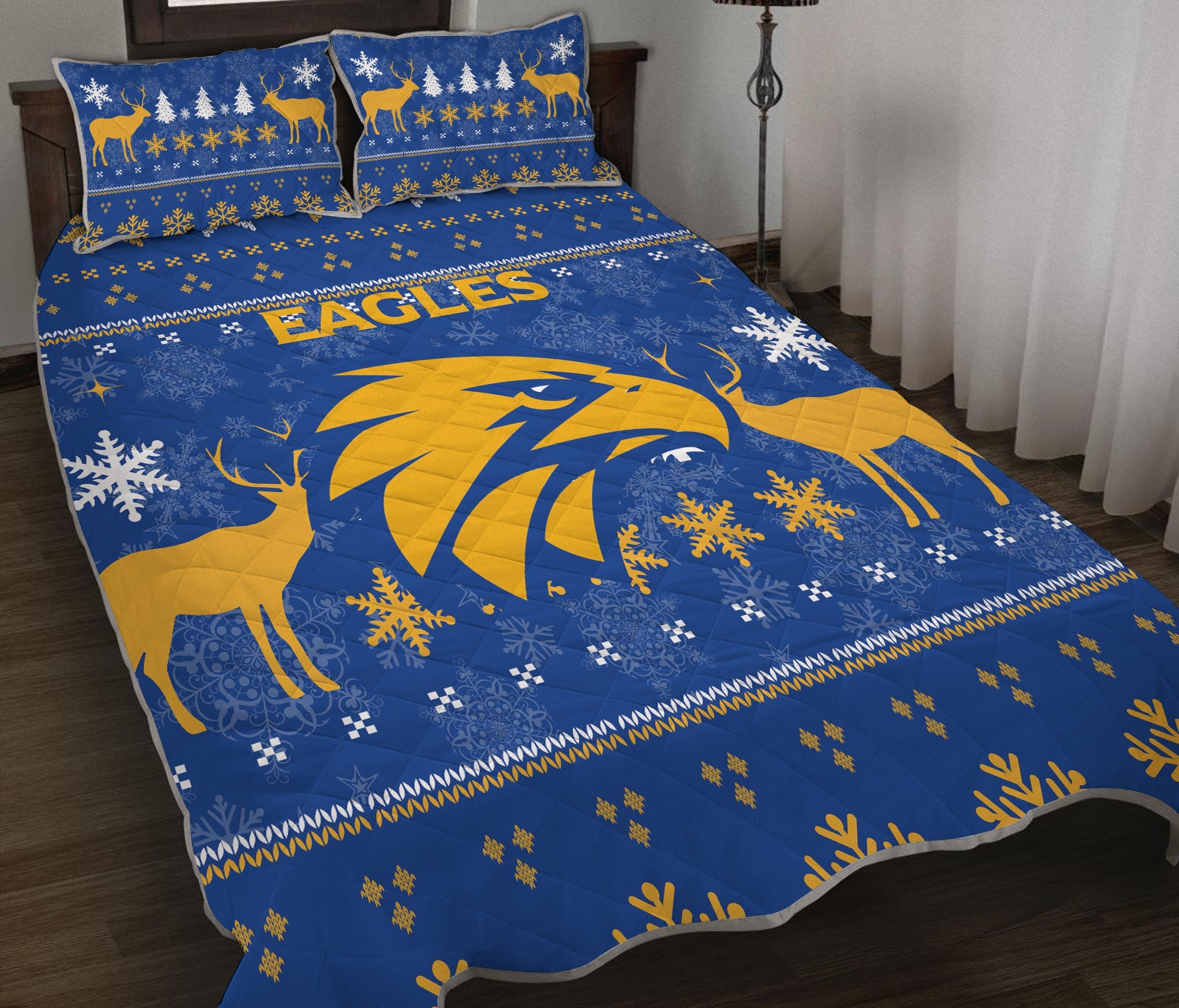 west-coast-eagles-club-quilt-bed-set-christmas-ugly-style