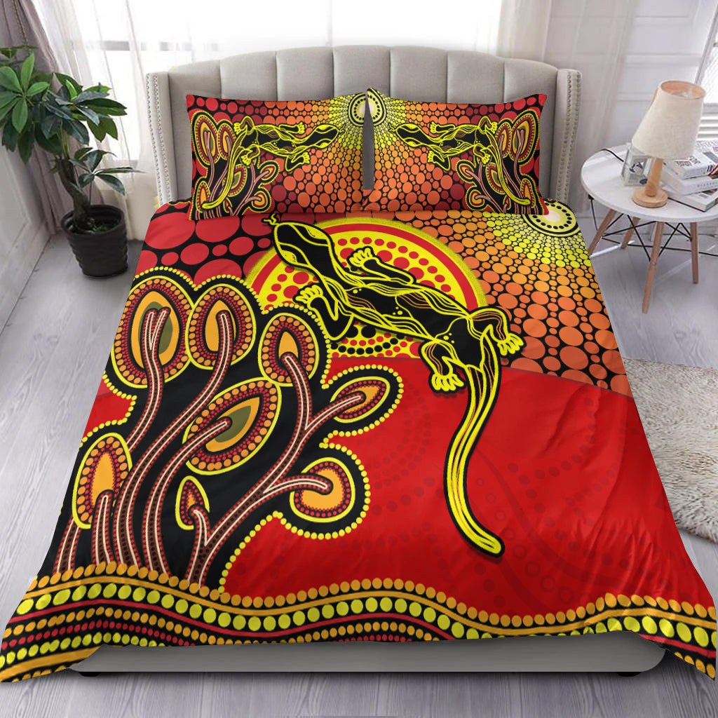 aboriginal-lizard-bedding-set-tree-on-the-hill-sunshine-ver-02