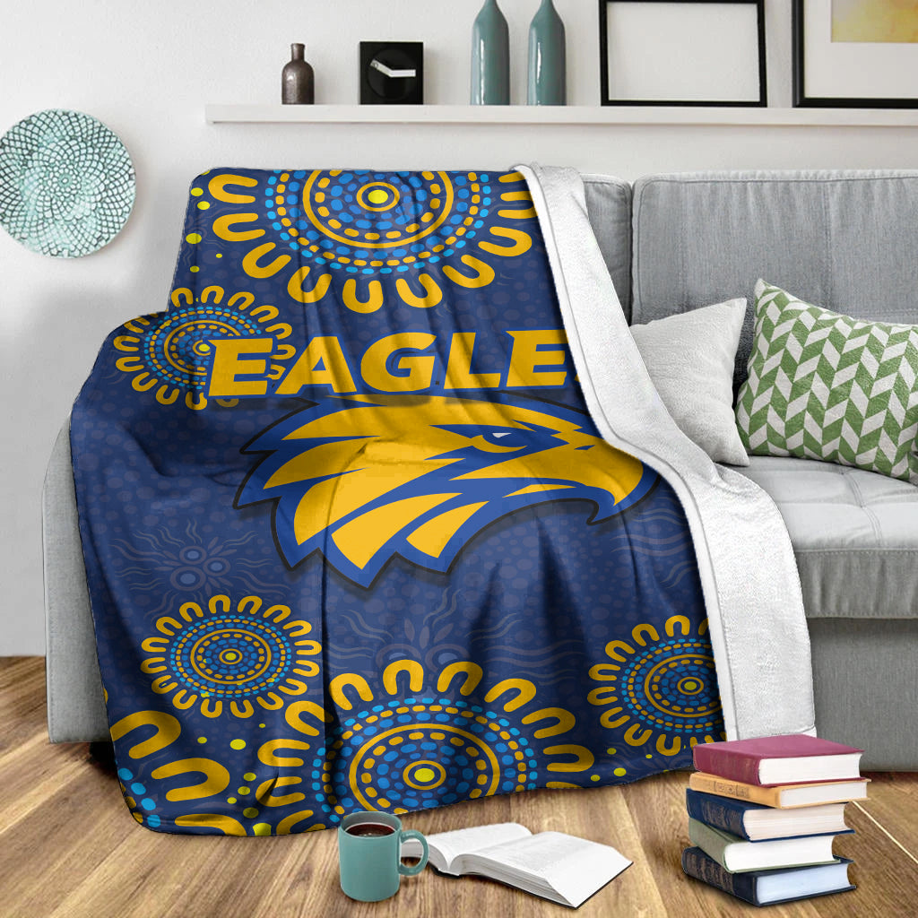 west-coast-eagles-aboriginal-dot-painting-blanket