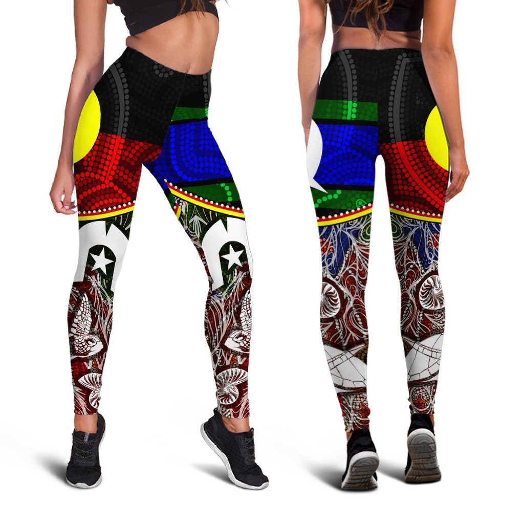 womens-legging-aboriginal-dot-in-naidoc-week-style