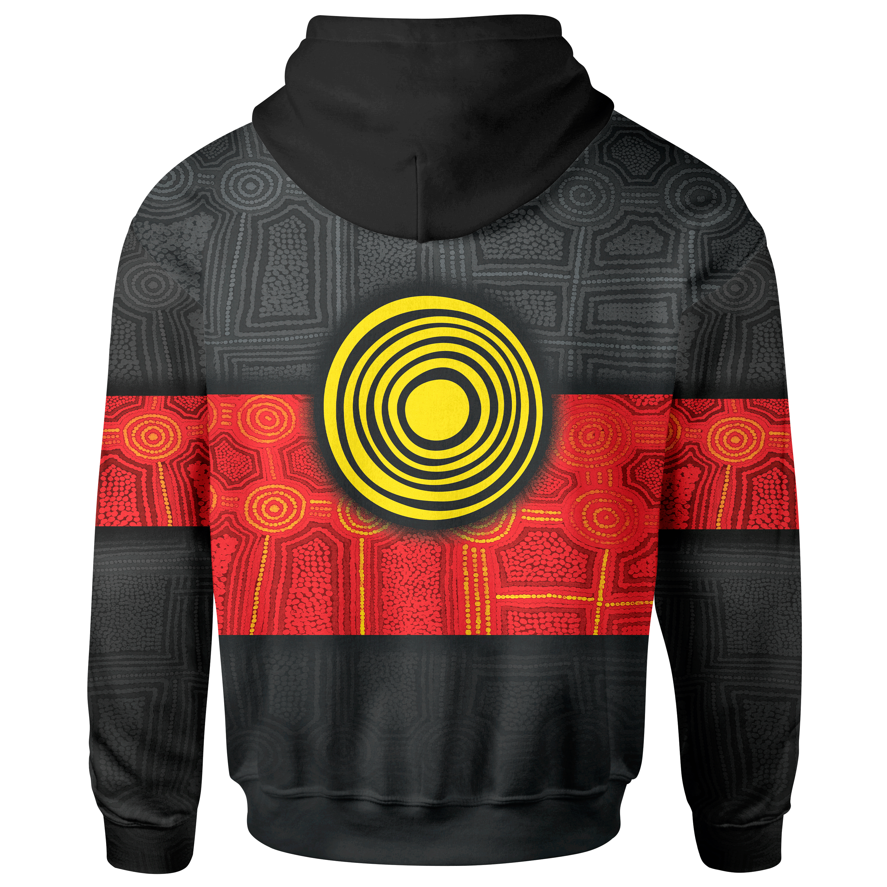 personalised-aboriginal-hoodie-aussie-indigenous-flag