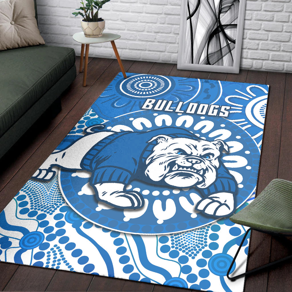 bulldogs-indigenous-area-rug