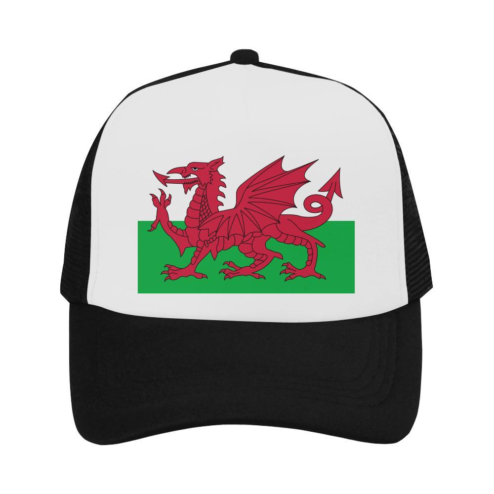 Wales Flag Trucker Hat - Vibe Hoodie