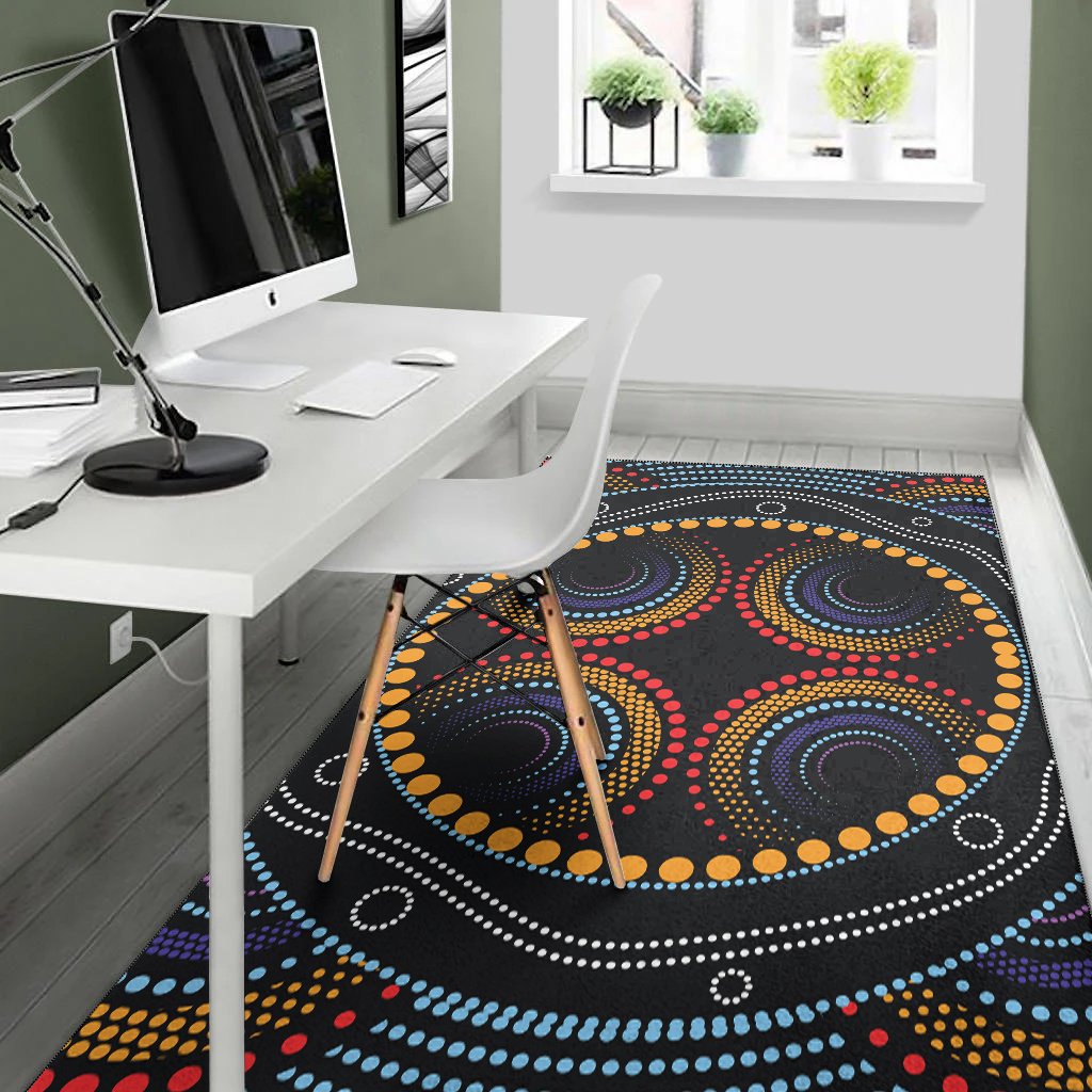 aboriginal-area-rug-dreamtime-dot-painting-aboriginal-style