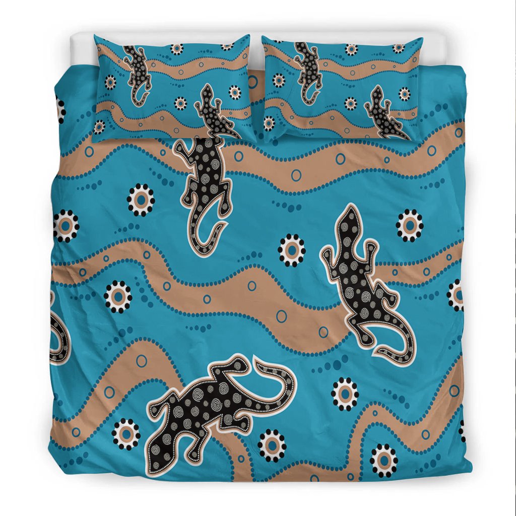 aboriginal-bedding-set-aboriginal-lizard-in-blue-style