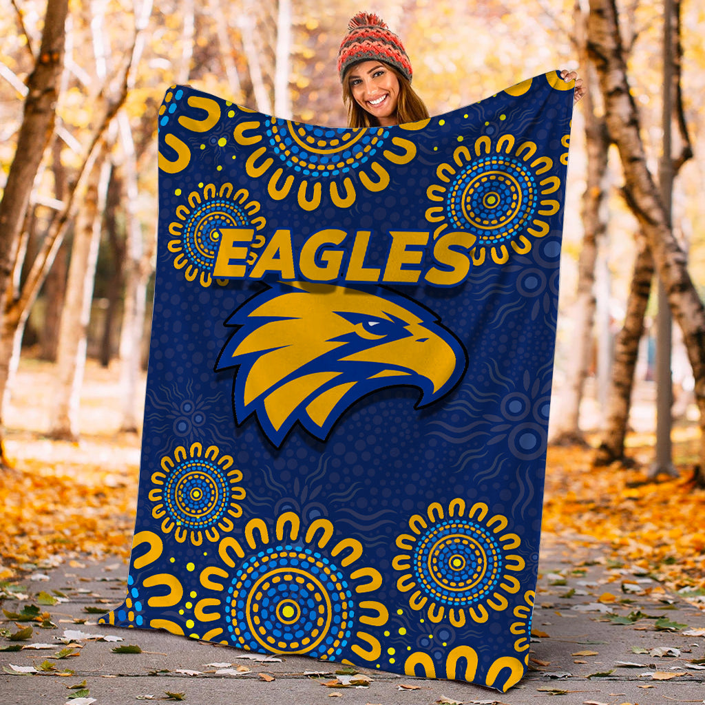 west-coast-eagles-aboriginal-dot-painting-blanket