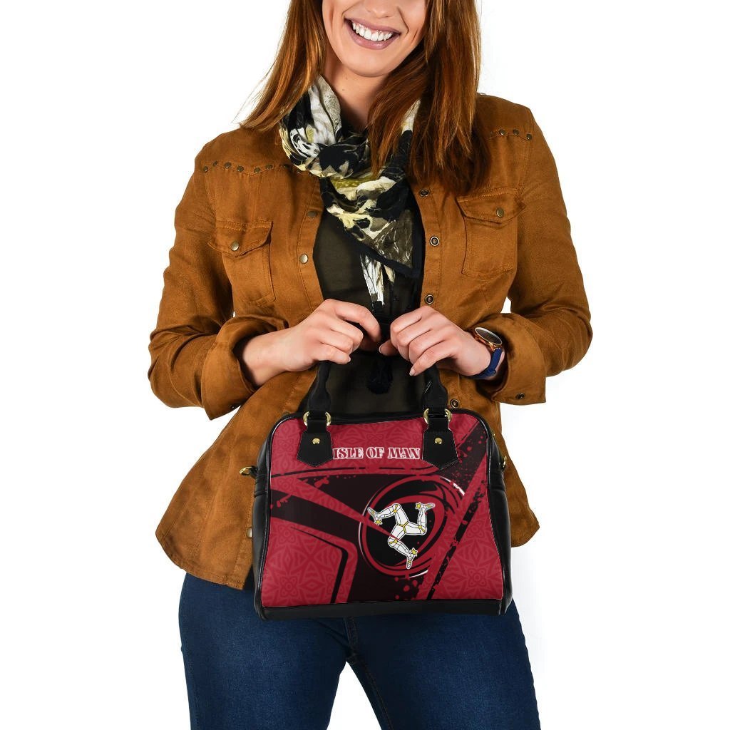 Isle Of Man Rugby Shoulder Handbag - Isle Of Man Rugby - Vibe Hoodie