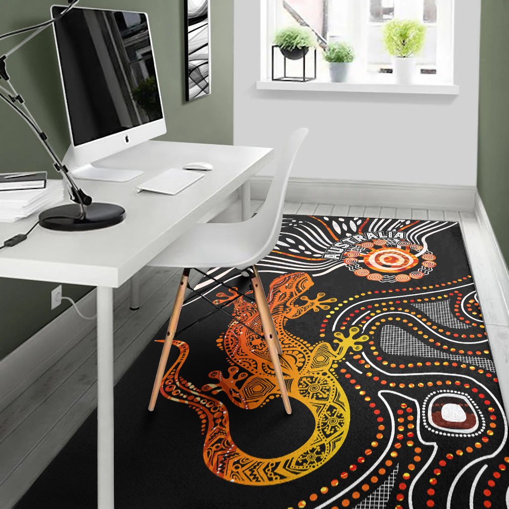 aboriginal-area-rug-lizard-sunshine