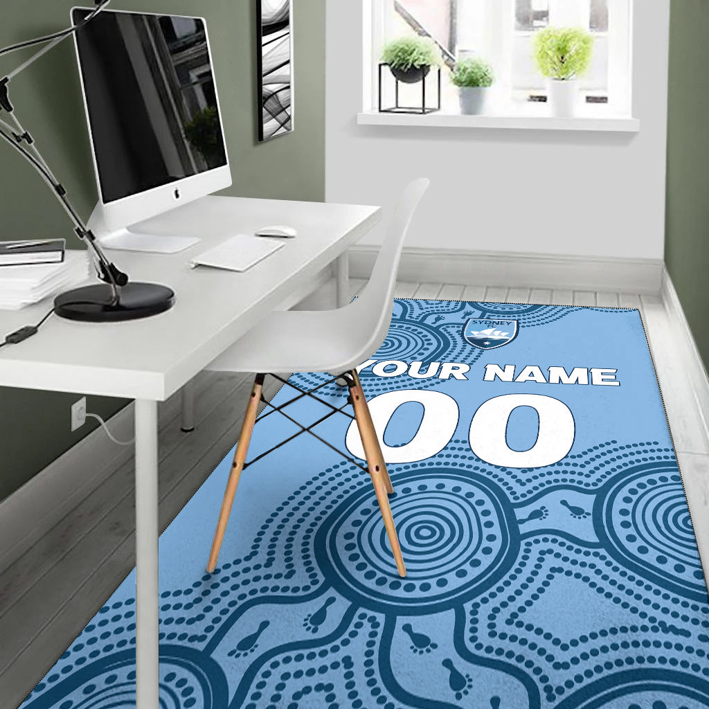 custom-personalised-sydney-area-rug-indigenous-dot-painting-art