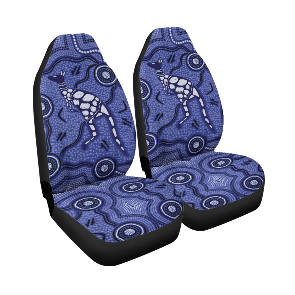 aboriginal-kangaroo-painting-purple-car-seat-covers