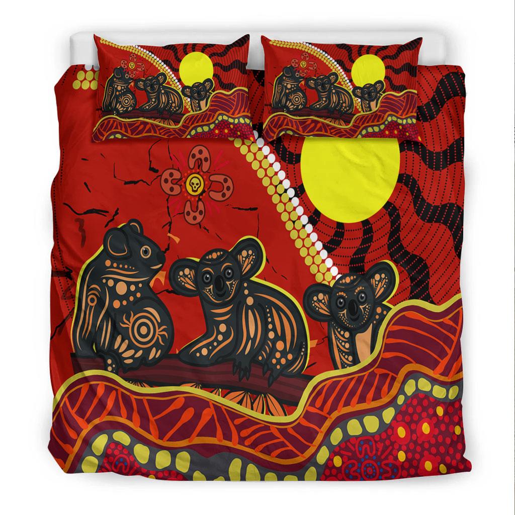 aboriginal-koala-painting-bedding-set