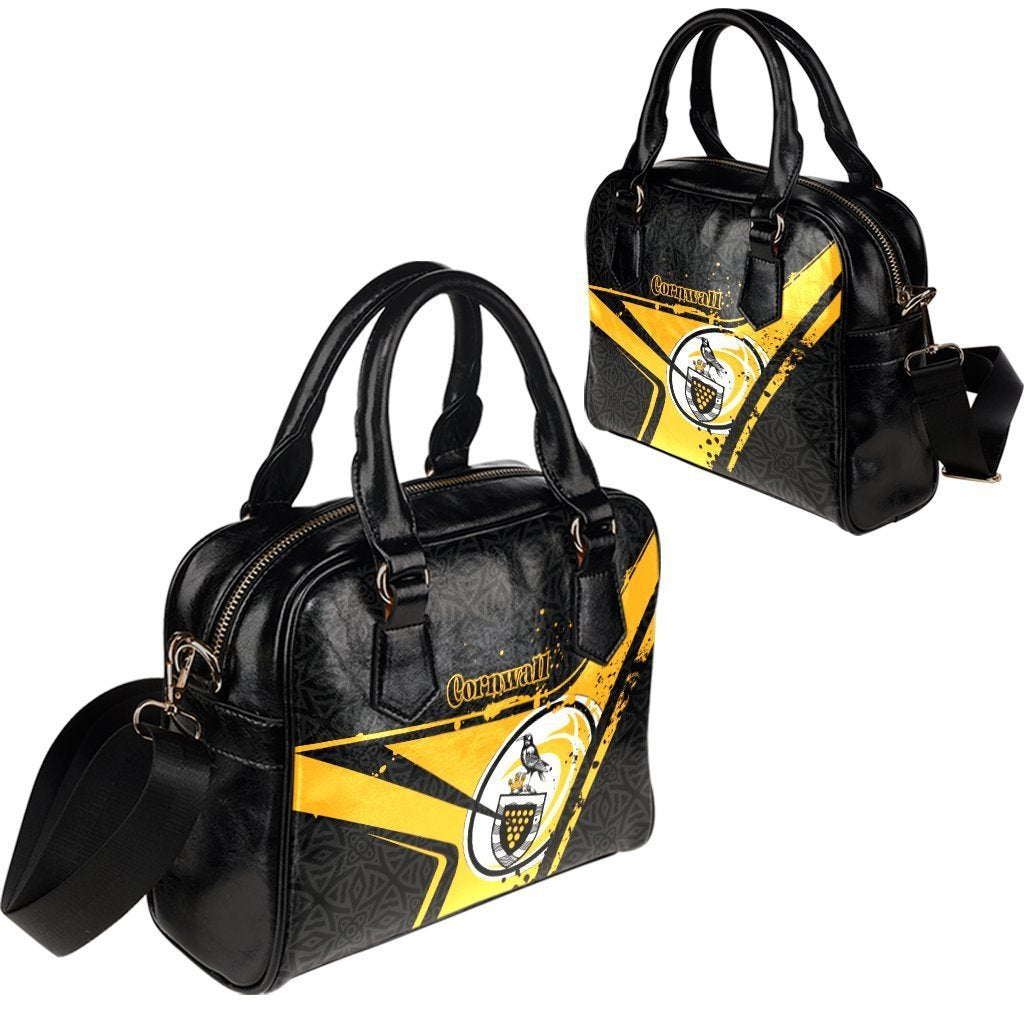 Cornwall Rugby Shoulder Handbag - Cornish Rugby - Vibe Hoodie