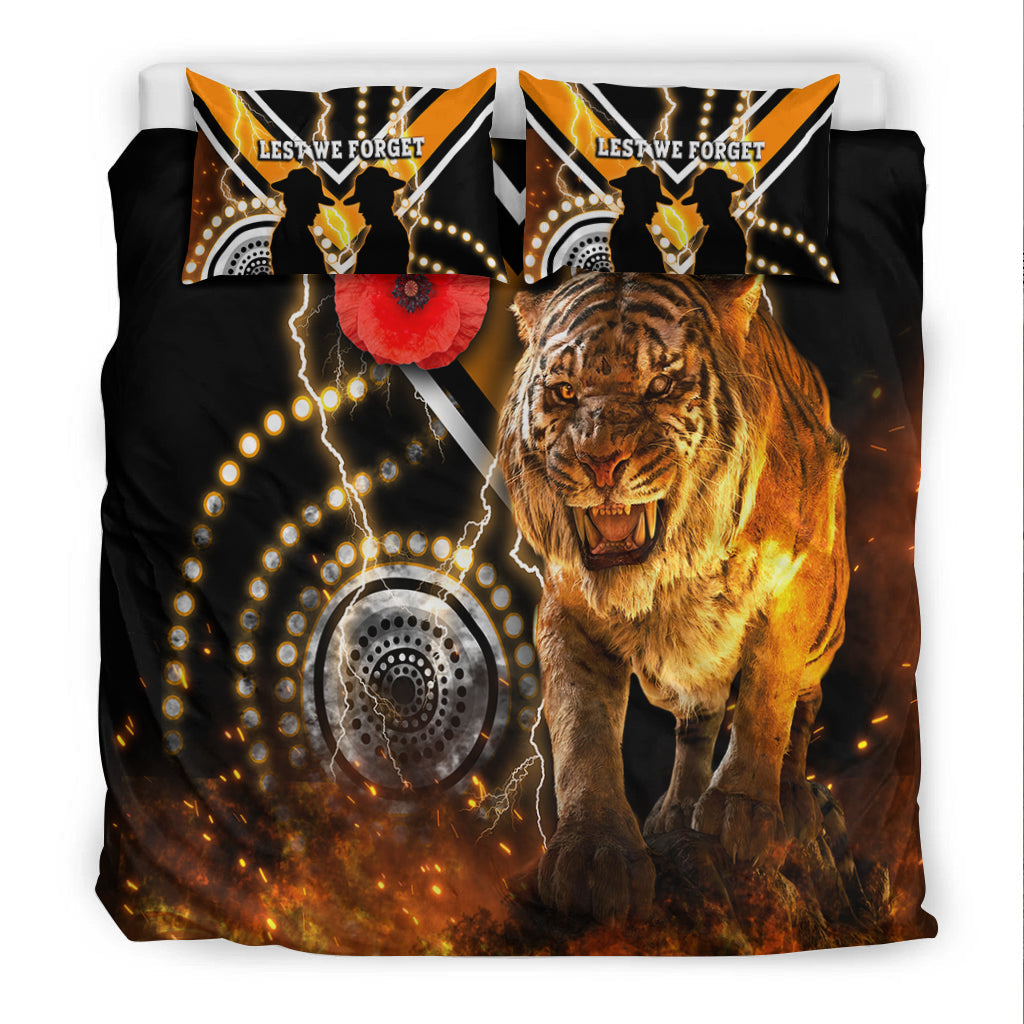 wests-tigers-anzac-day-bedding-set-version-aboriginal-tiger-3d