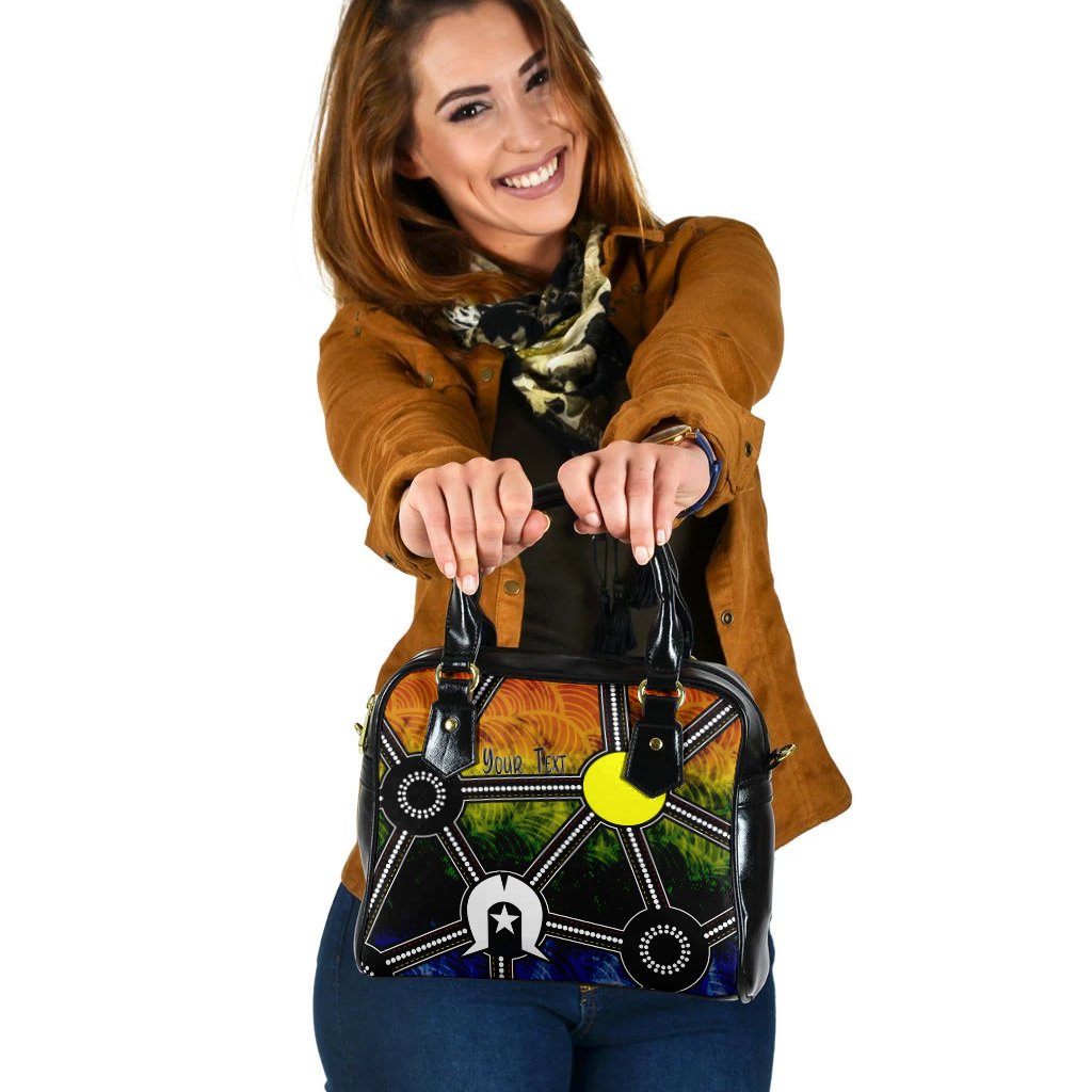 [Custom] Naidoc Week 2021 Shoulder Handbag , Aboriginal Geometric Style - Vibe Hoodie