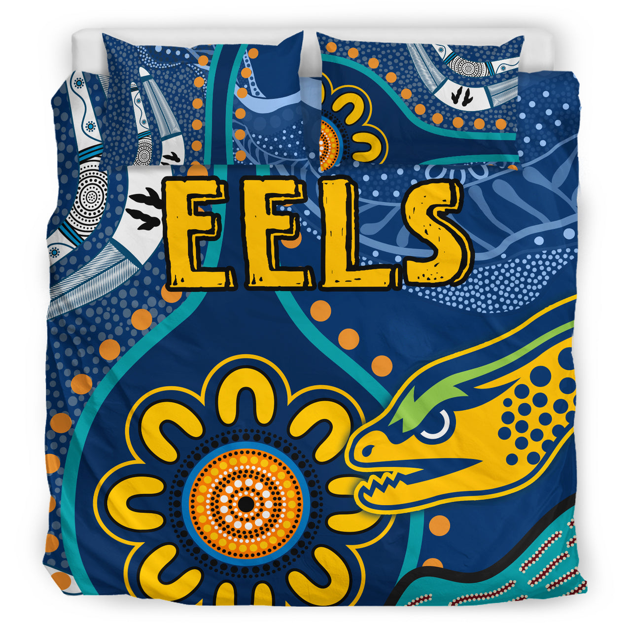 eels-rugby-bedding-set-custom-indigenous-eels-bedding-set