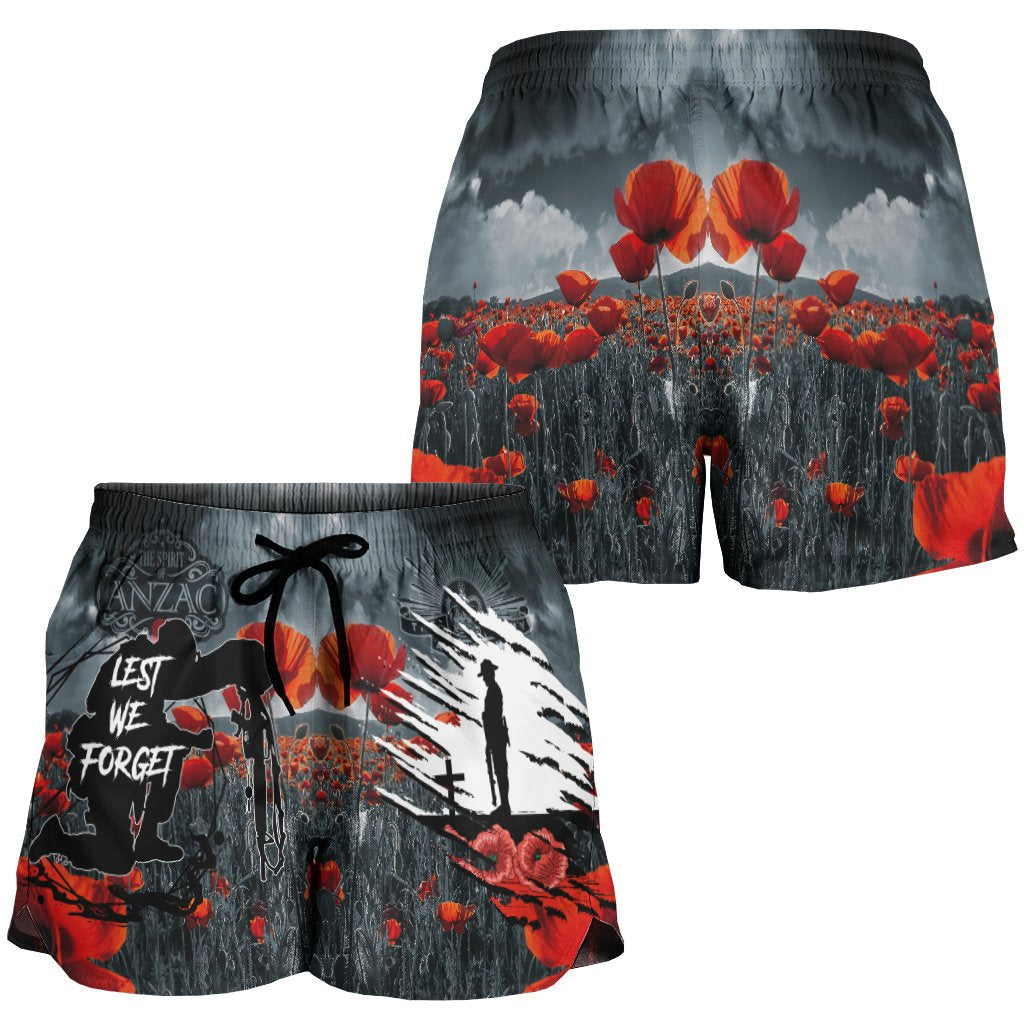 Anzac Day Women's Shorts - The Spirit of Anzac - Vibe Hoodie