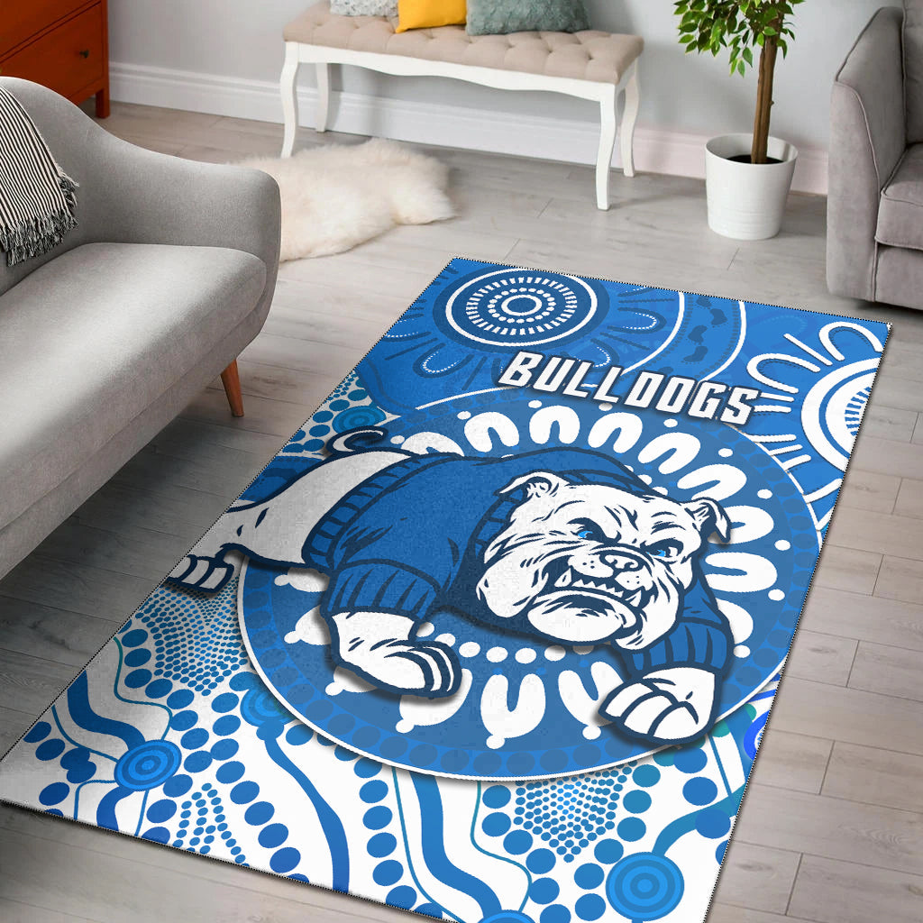 bulldogs-indigenous-area-rug