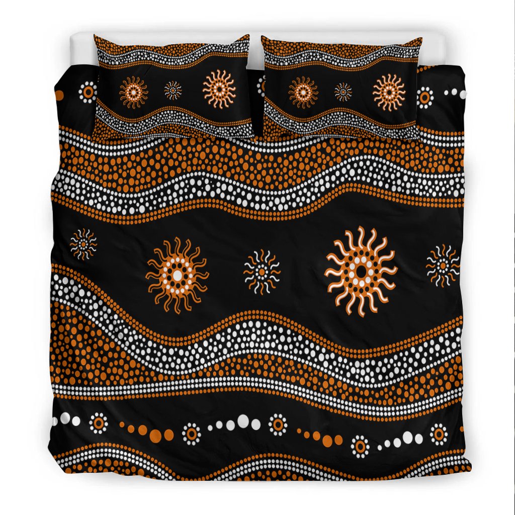 aboriginal-bedding-set-aboriginal-sun-tribal-black