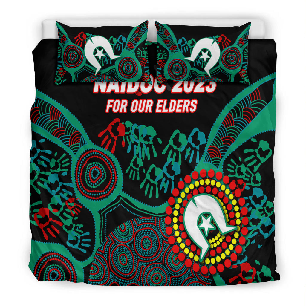 NAIDOC Week 2023 Aboriginal Art For Our Elders Bedding Set - LT12